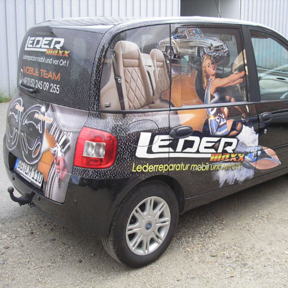 Auto grafika – Leder Maxx
